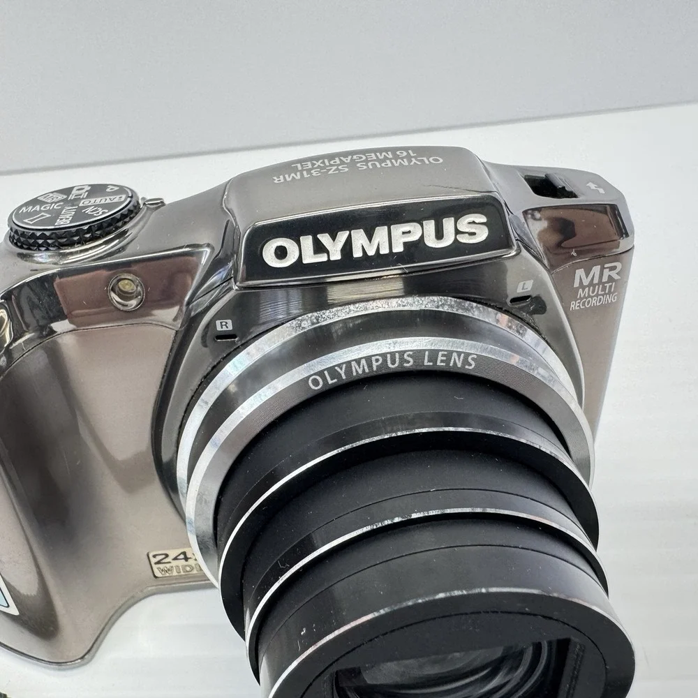 Olympus SZ-31MR 16MP Full HD Compact Digital Camera Tested & Working READ